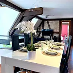 Duplex Terrasse 8 Pers - Parking - Centre - Les Vieux Toits De リクヴィール