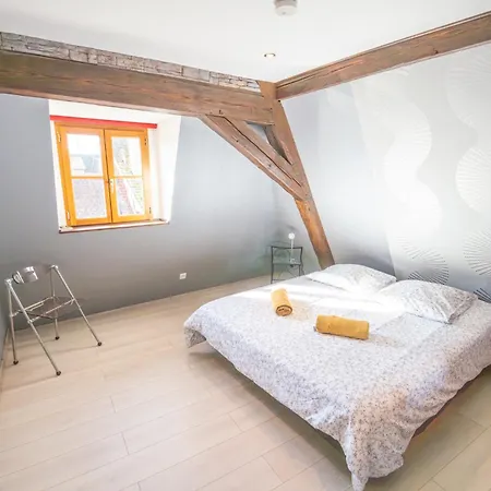 Grand T4 Avec Terrasse & Parking Les Vieux Toits De Apartament *