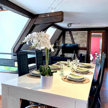 Duplex Terrasse 8 Pers - Parking - Centre - Les Vieux Toits De Рикевир